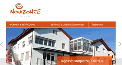 Desktop Screenshot of novizonte.ch